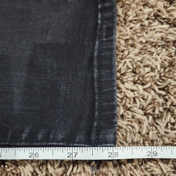 Maurices Skinny Jeggings Black Size L Short - Picture 5 of 6